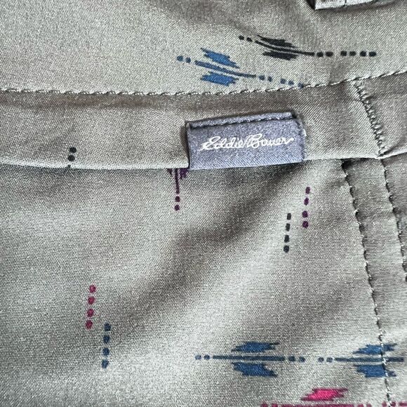 Eddie Bauer Womens Skort olive green Adventurer 2.0 Active size 12 - Picture 7 of 12